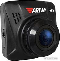 Видеорегистратор Artway AV-397 GPS Compact черный 12Mpix 1080x1920 1080p 170гр. GPS