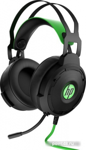 Купить Наушники с микрофоном HP Pavilion Gaming 600 черный/зеленый 1.9м мониторные оголовье (4BX33AA) в Липецке
