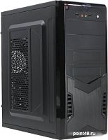 Корпус Exegate EX280385RUS   M itower CP-604 Black, ATX, &lt;без БП&gt;, 2*USB, Audio