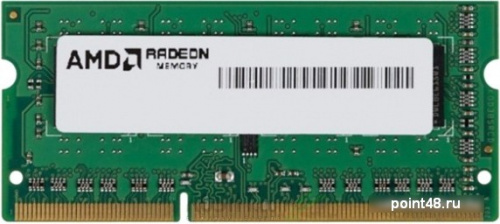 Память DDR3 4Gb 1600MHz AMD R534G1601S1S-UGO OEM PC3-12800 CL11 SO-DIMM 204-pin 1.5В