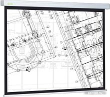 Купить Экран Cactus 127x127см Wallscreen CS-PSW-127X127 1:1 настенно-потолочный рулонный белый в Липецке