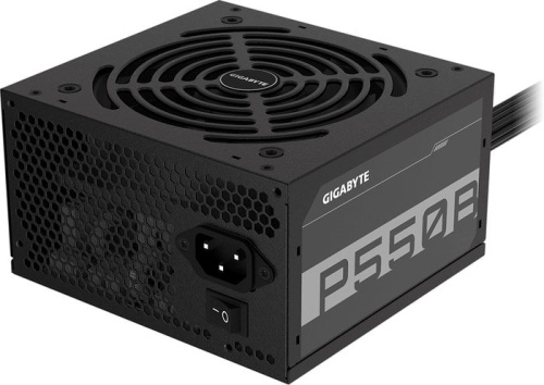 Блок питания Gigabyte ATX 550W GP-P550B 80+ bronze (24+4+4pin) APFC 120mm fan 6xSATA RTL фото 2