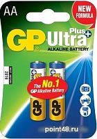 Купить Батарея GP Ultra Plus Alkaline 15AUP LR6 AA (2шт) в Липецке