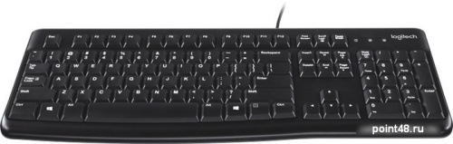 Купить Клавиатура LOGITECH K120 EER, USB, черный в Липецке фото 3