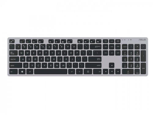 Купить Клавиатура + мышь Asus W5000 клав:серый/черный мышь:серый USB беспроводная slim Multimedia в Липецке фото 3