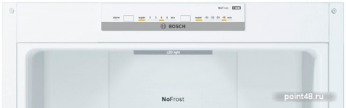 Холодильник Bosch KGN36NW21R белый (двухкамерный) в Липецке фото 3