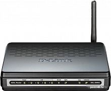 Купить Роутер беспроводной D-Link DSL-2640U/R1A N150 ADSL2+/VDSL2 черный в Липецке