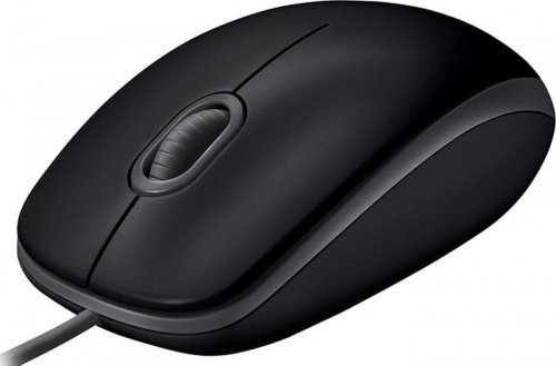 Купить Мышь Logitech B110 SILENT черный/серый оптическая (1000dpi) USB2.0 для ноутбука (2but) в Липецке фото 2