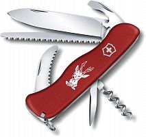 Купить Нож перочинный Victorinox HUNTER (0.8573) 111мм 12функций красный в Липецке