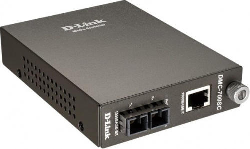 Купить Конвертер D-Link DMC-700SC/B9A 1000BASE-T to 1000BASE-SX Gigabit Ethernet в Липецке
