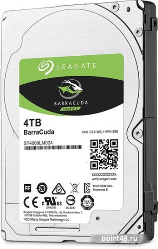 Жесткий диск Seagate Original SATA-III 4Tb ST4000LM024 Momentus (5400rpm) 128Mb 2.5 фото 3