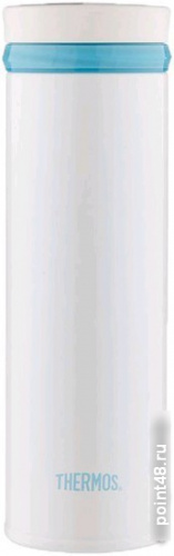 Купить Термос для напитков Thermos JNO-500-PRW 0.5л. белый/голубой картонная коробка (934215) в Липецке