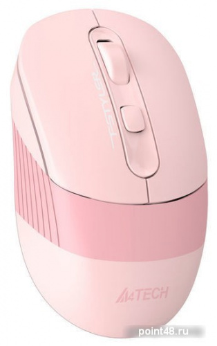 Купить Мышь A4Tech Fstyler FB10C розовый оптическая (2400dpi) беспроводная BT/Radio USB (4but) в Липецке фото 3
