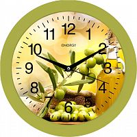Купить Часы настенные ENERGY EC-100 оливки в Липецке
