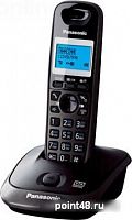 Купить Беспроводной телефон PANASONIC KX-TG2521RUT, темно-серый металлик в Липецке