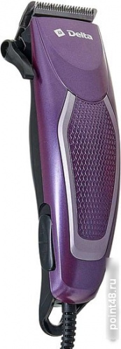 Купить Машинка для стрижки волос Delta DL-4067 (фиолетовый) в Липецке