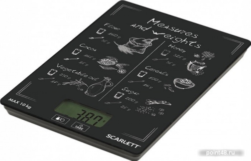 Купить Весы кухонные электронные Scarlett SC-KS57P64 макс.вес:10кг рисунок в Липецке фото 2