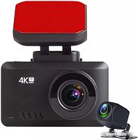 Видеорегистратор TrendVision MR-4K черный 8Mpix 2160x3840 2160p 140гр. GPS Hisilicon Hi3559V