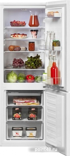 Холодильник двухкамерный Beko CSKR5270M20W морозильная камера снизу, цвет белый в Липецке фото 2