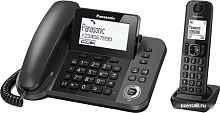 Купить Р/Телефон Dect Panasonic KX-TGF320RUM серый металлик автооветчик в Липецке
