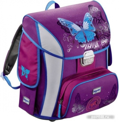 Купить Ранец Step By Step BaggyMax Simy Butterfly фиолетовый/рисунок Бабочки в Липецке