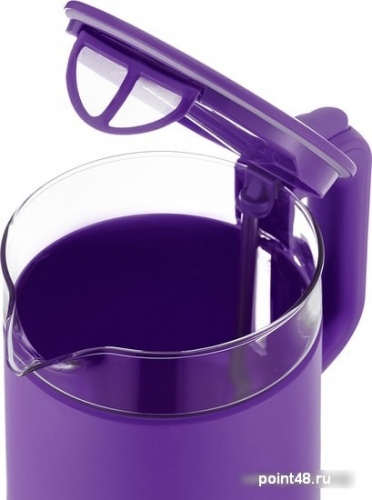 Купить Чайник электрический Kitfort KT-6124-1 1.2л. 2200Вт фиолетовый (корпус: пластик) в Липецке фото 2