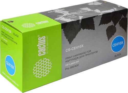Купить Картридж лазерный Cactus CS-CE410X black ((4000стр.) для HP CLJ Pro 300/M351/ M451/M375/M475) (CS-CE410X) в Липецке