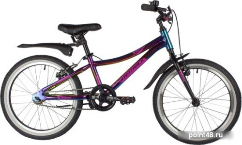 Купить Детский велосипед Novatrack Katrina V 20 2022 207AKATRINA1V.GVL22 (фиолетовый металлик) в Липецке на заказ