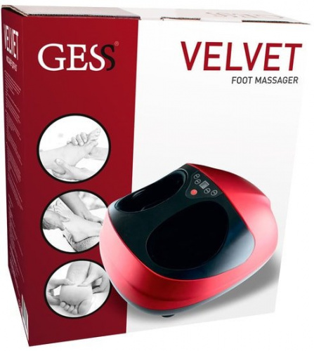 Купить Массажные тапочки Gess GESS-610 (красный) в Липецке фото 3