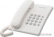 Купить Проводной телефон PANASONIC KX-TS2350RUW, белый в Липецке