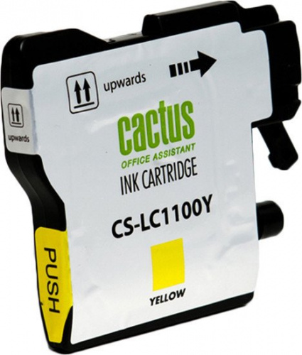 Купить Картридж CACTUS CS-LC1100Y (аналог Brother LC1100Y) в Липецке фото 3
