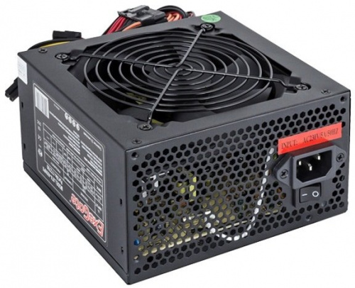 Блок питания 400W Exegate 400NPX, ATX, black, 12cm fan, 24p+4p, 6/8p PCI-E, 3*SATA, 2*IDE, FDD фото 2