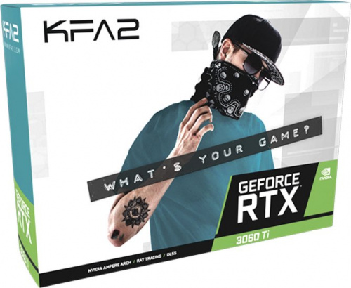 Видеокарта KFA2 GeForce RTX 3060 Ti GDDR6X SG 1-Click OC Plus Updated Ver. 36ISM6MD1GSK фото 3