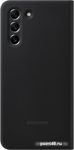 Чехол (флип-кейс) Samsung для Samsung Galaxy S21 FE Smart Clear View Cover черный (EF-ZG990CBEGRU) в Липецке фото 2