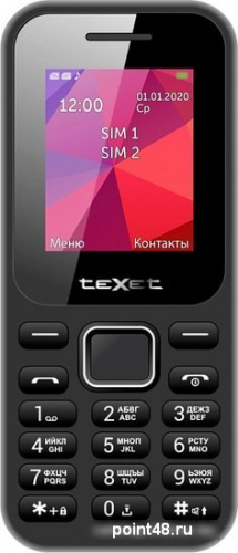 Мобильный телефон TeXet TM-122 (черный) в Липецке фото 2