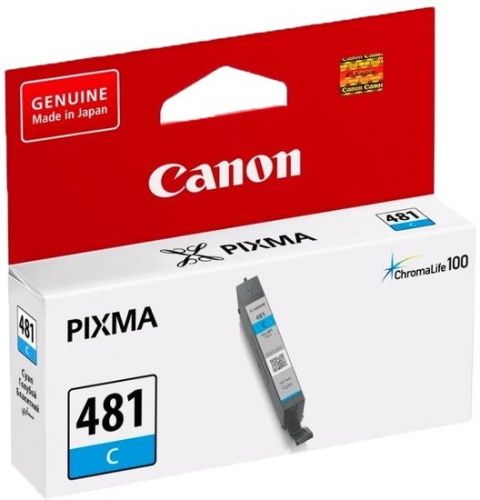 Купить Картридж струйный Canon CLI-481 C 2098C001 голубой (5.6мл) для Canon Pixma TS6140/TS8140TS/TS9140/TR7540/TR8540 в Липецке фото 2