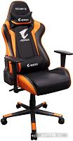 Кресло игровое компьютерное AGC300/G.CHAIR B+ORG/PU SPONGE