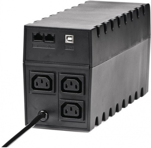 Купить Источник бесперебойного питания Powercom Raptor RPT-800AP 480Вт 800ВА черный в Липецке фото 2