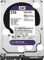 Жесткий диск WD Original SATA-III 2Tb WD20PURZ V eo Purple (5400rpm) 64Mb 3.5