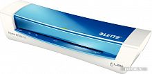 Купить Ламинатор Leitz iLam Home синий (73680036) A4 (80-125мкм) 60см/мин (2вал.) лам.фото реверс в Липецке