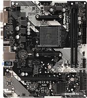 Материнская плата Asrock B450M-HDV R4.0 Soc-AM4 AMD B450 2xDDR4 mATX AC`97 8ch(7.1) GbLAN RAID+VGA+DVI+HDMI