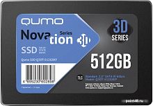 SSD QUMO Novation 3D TLC 512GB Q3DT-512GSKF