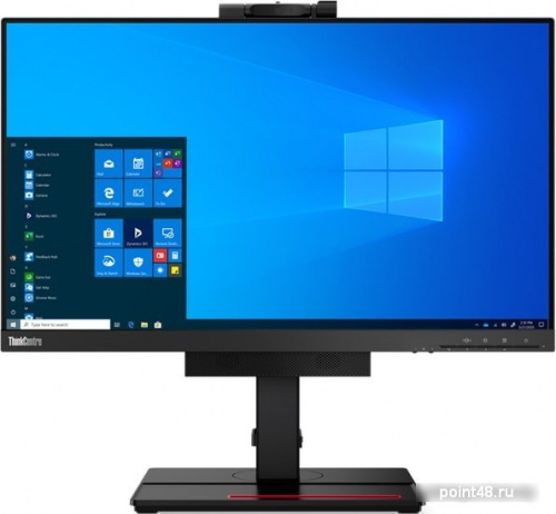 Купить Монитор 23,8 Lenovo TIO 24 G4 black (IPS, 1920x1080, 16:9, 178/178, 250cd/m2, 1000:1, 4ms, DP, USB3.1, Camera, MM) (11GEPAT1EU) в Липецке