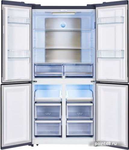 Четырёхдверный холодильник LEX LCD505BMID в Липецке фото 2