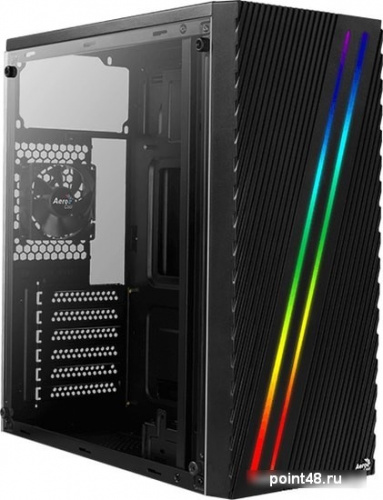 Корпус M iTower AeroCool Streak (RGB, ATX/micro-ATX/mini-ITX, без БП) (4718009158573)