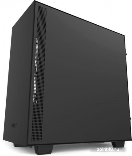 Корпус NZXT CA-H510I-B1 H510i Compact M  Tower Black/Black Chassis with Smart Device 2, 2x120mm Aer F Case Fans, 2xLED Strips and Vertical GPU Mount фото 3