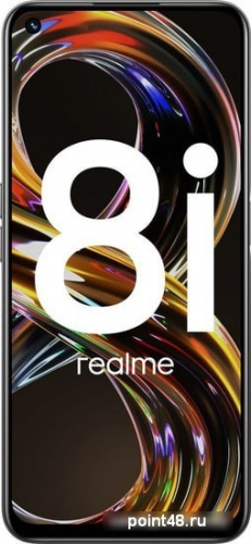 Смартфон Realme 8i 128Gb 4Gb черный моноблок 3G 4G 2Sim 6.6 1080x2412 Andro  11 50Mpix 802.11 a/b/g/n/ac NFC GPS GSM900/1800 GSM1900 A-GPS microSD max256Gb в Липецке фото 2