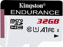 Купить Флеш карта microSDHC 32Gb Class10 Kingston SDCE/32GB High Endurance w/o adapter в Липецке