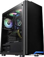 Корпус Thermaltake H100 TG черный без БП ATX 4x120mm 2xUSB3.0 audio bott PSU
