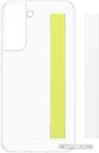 Чехол (клип-кейс) Samsung для Samsung Galaxy S21 FE Slim Strap Cover белый (EF-XG990CWEGRU) в Липецке